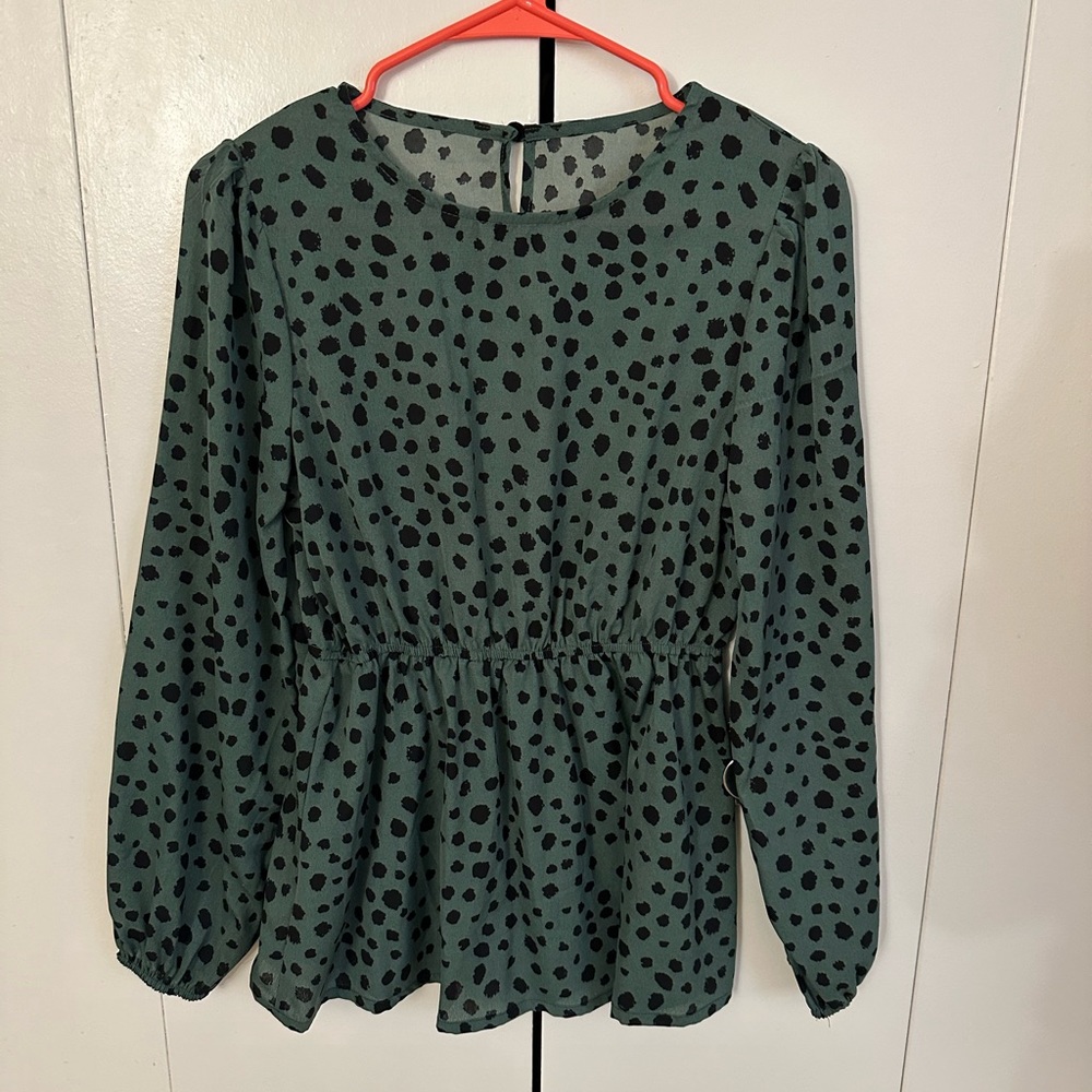 Polka Dot Blouse